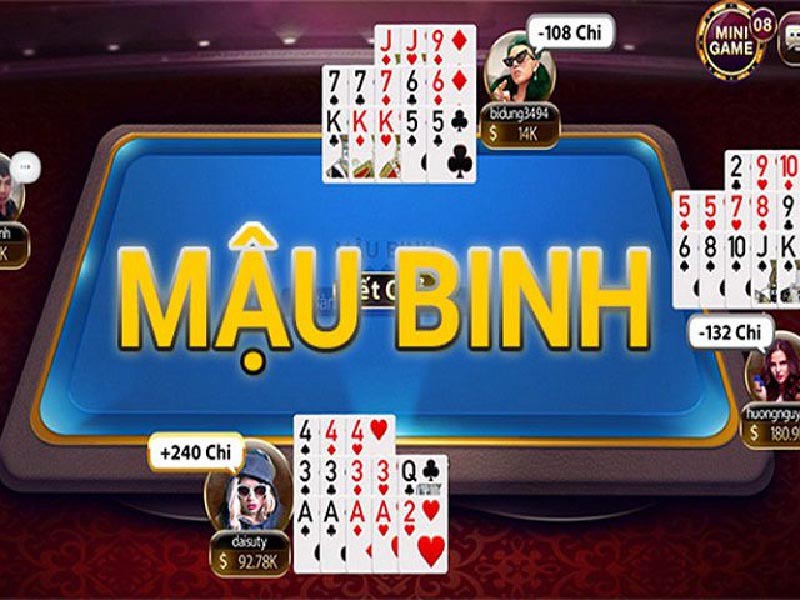 Cách xếp bài Mậu Binh đơn giản cho tân thủ