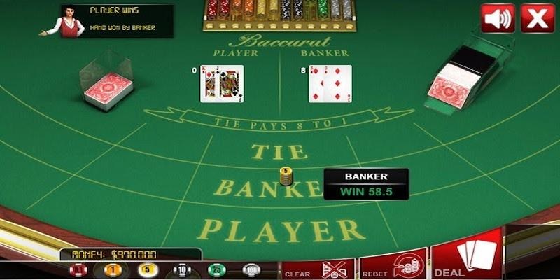 Cách chơi Euro Baccarat điểm số sẽ được quy ước theo quy tắc chung
