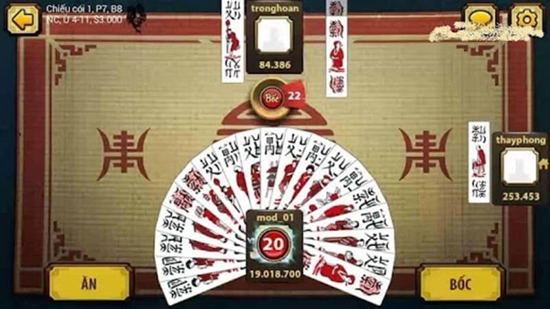 Cách tham gia chơi chắn tại cổng game