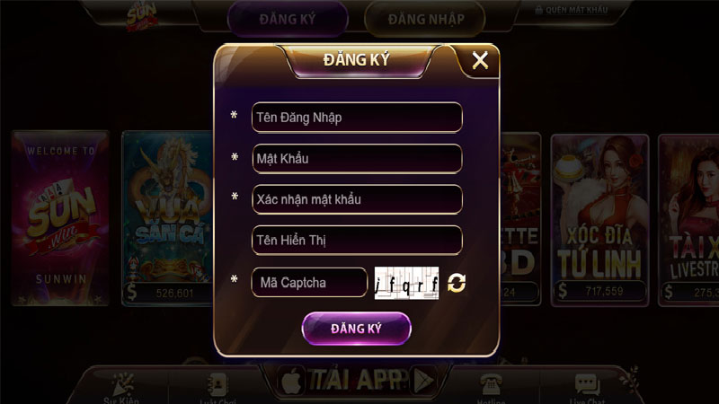 Hướng dẫn các bước tham gia chơi Casino tại Sunwin