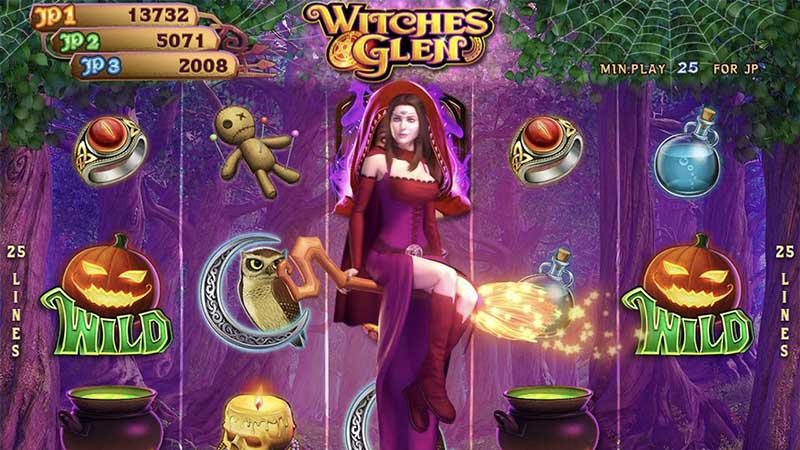 Khám phá slot game The Witch