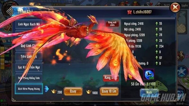 Linh vật là thể loại game nổ hũ trực tuyến phổ biến