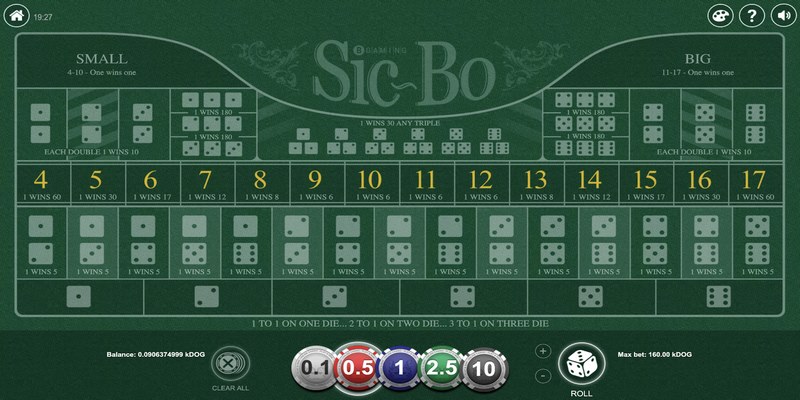 Luật chơi game Tài Xỉu xác định kết quả dựa vào 3 viên xúc xắc