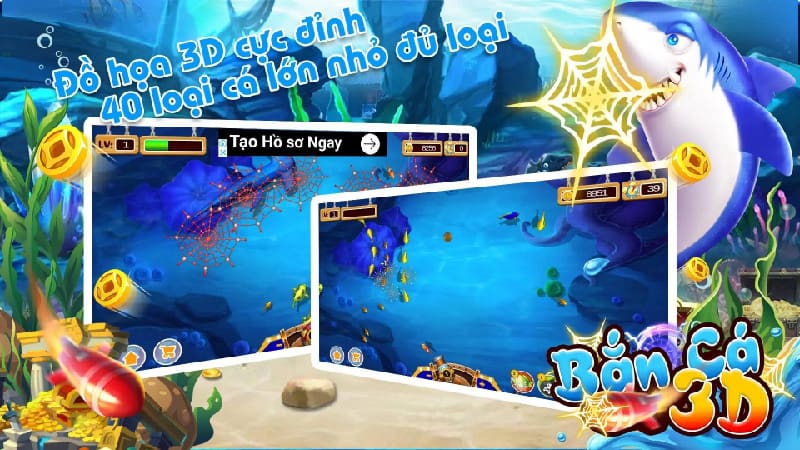 Sunwin cung cấp Link truy cập game bắn cá 3D uy tín, tiện lợi