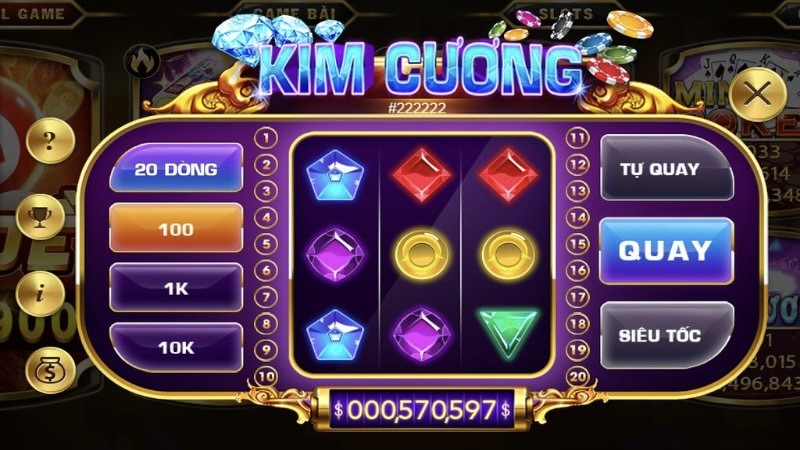 Tổng quan slot game nổ hũ kim cương