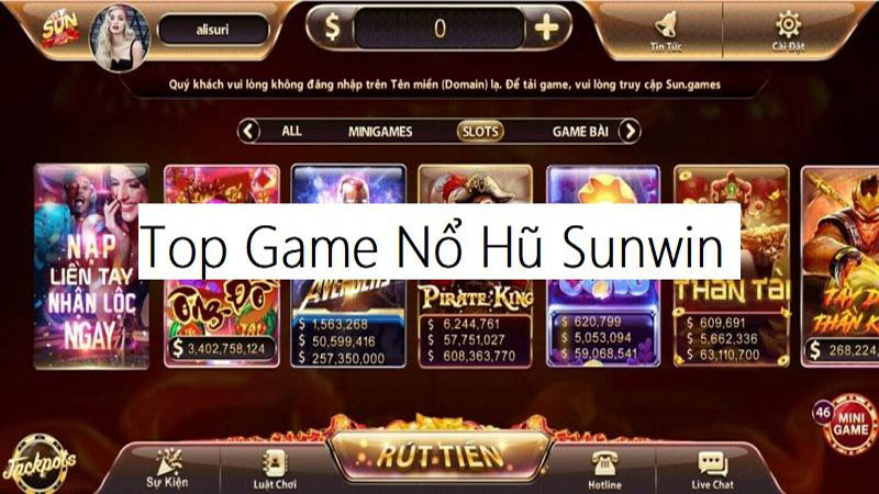 Top game nổ hũ Sunwin